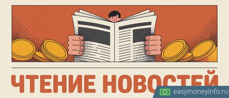 Заработок на чтении новостей: сколько реально платят