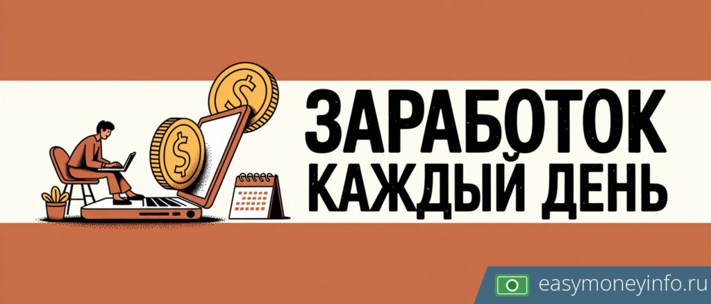 Подработка с ежедневной оплатой в интернете без вложений: 5 проверенных способов в 2026 году